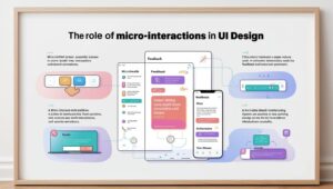 The Role of Micro interactions in UI Design