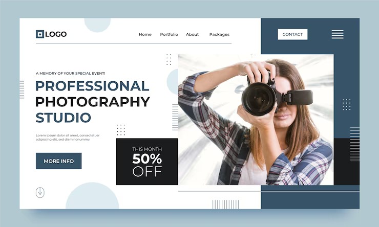 Portfolio Website for a Photographer