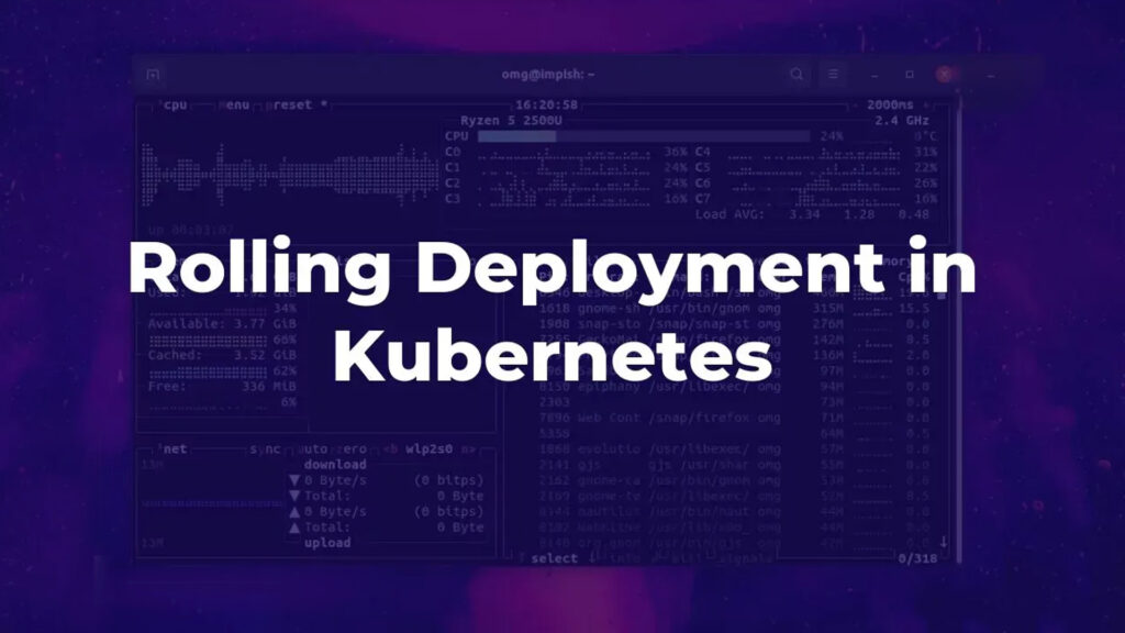 Rolling Deployment in Kubernetes for Microservices