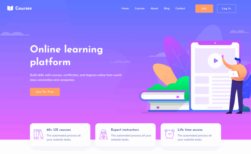 Scalable Web Portal